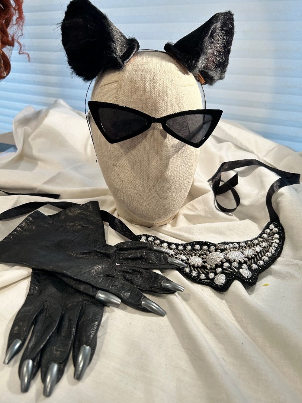 Kitty Cat Lady Costume bits